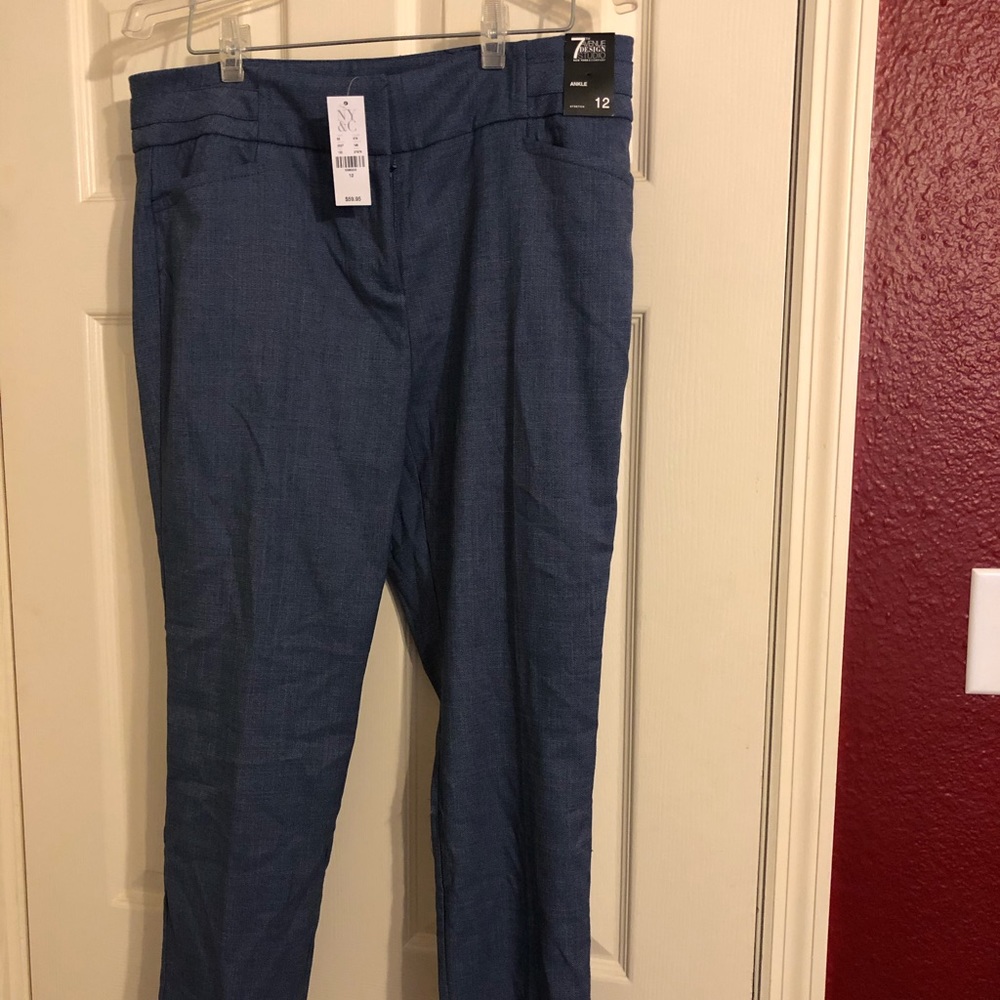 NWT Blue ankle pant New York and Company